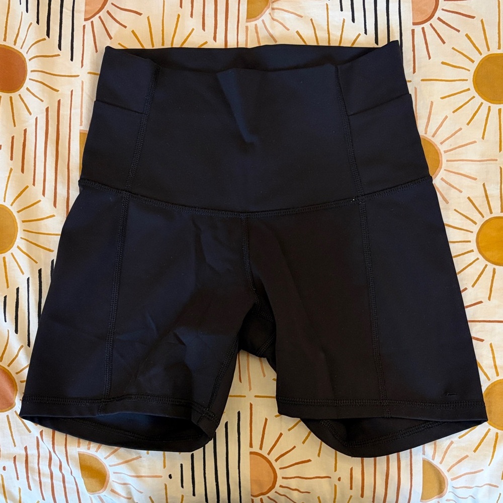 Lululemon Athletica Midnight Black Bike Shorts